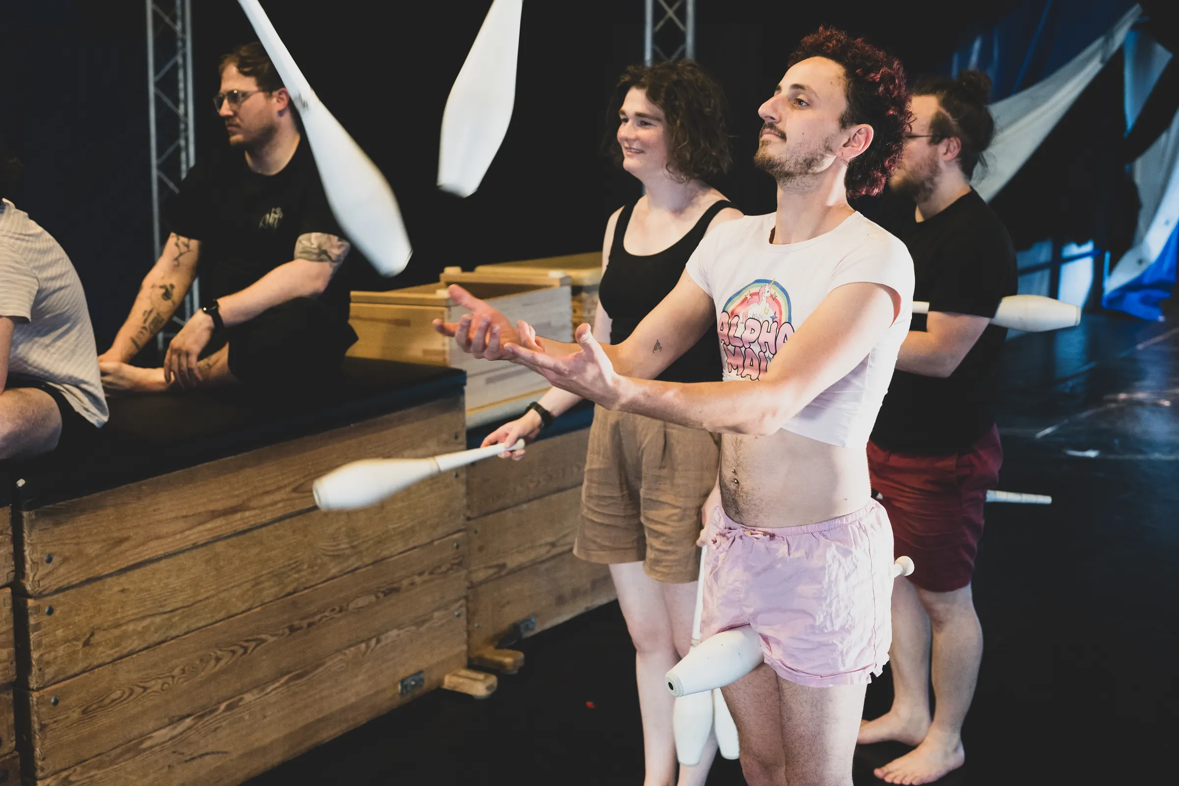 Szene aus einer Kinem-Show